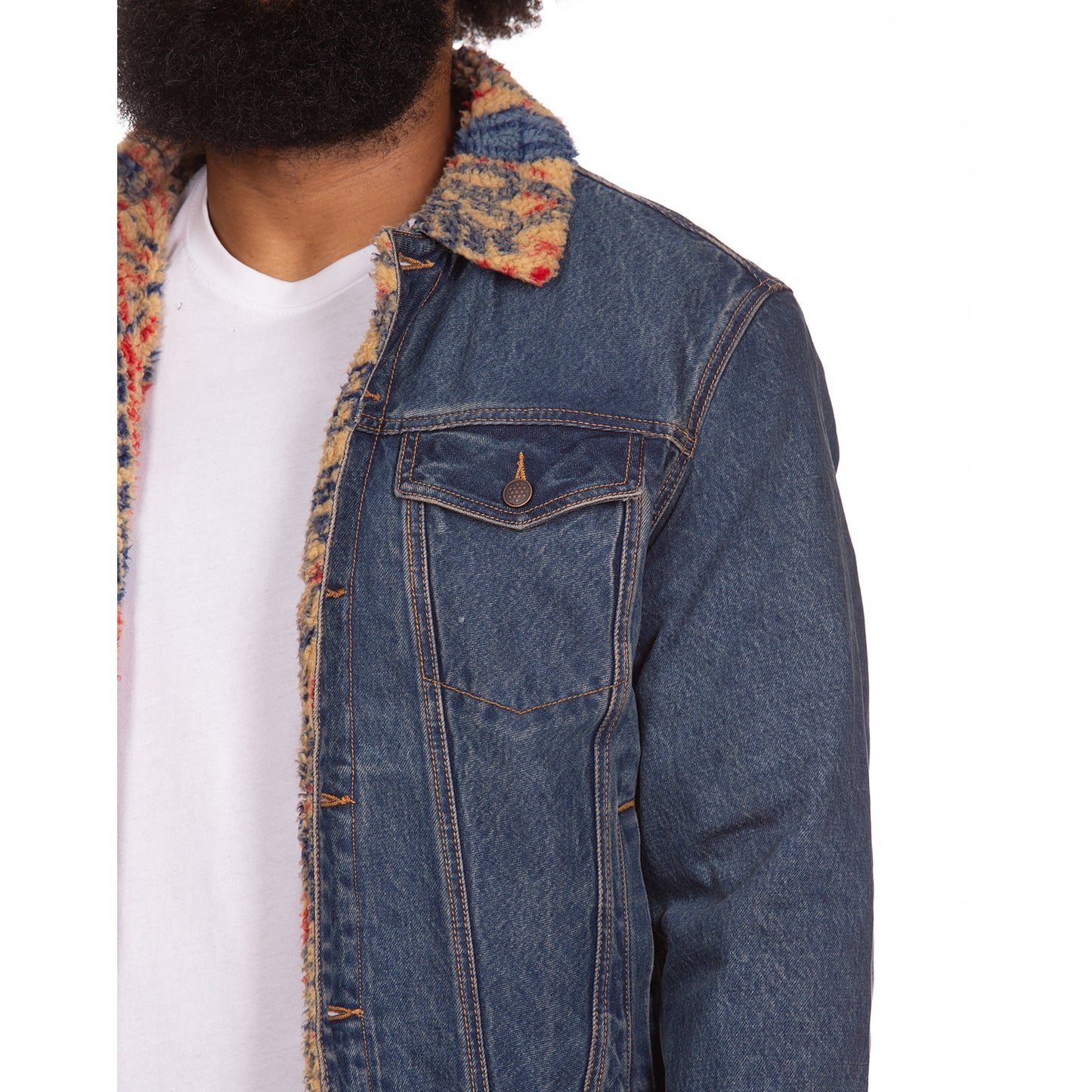 Billionaire Boys Club Clothing men jean jacket BB Loaded denim 841-8400