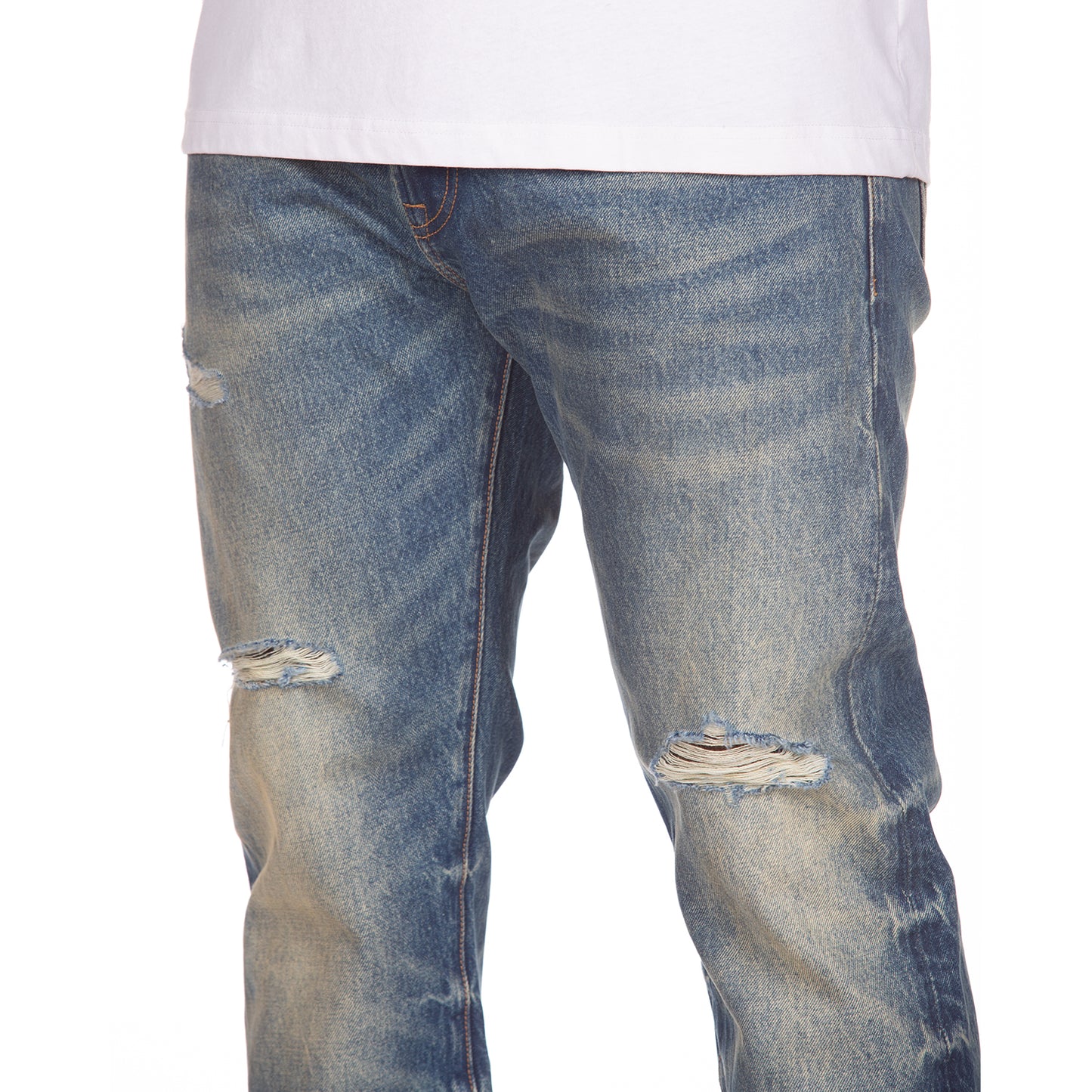 Billionaire Boys Club Jeans - Heart Fit Men's Distressed Denim 841-9100