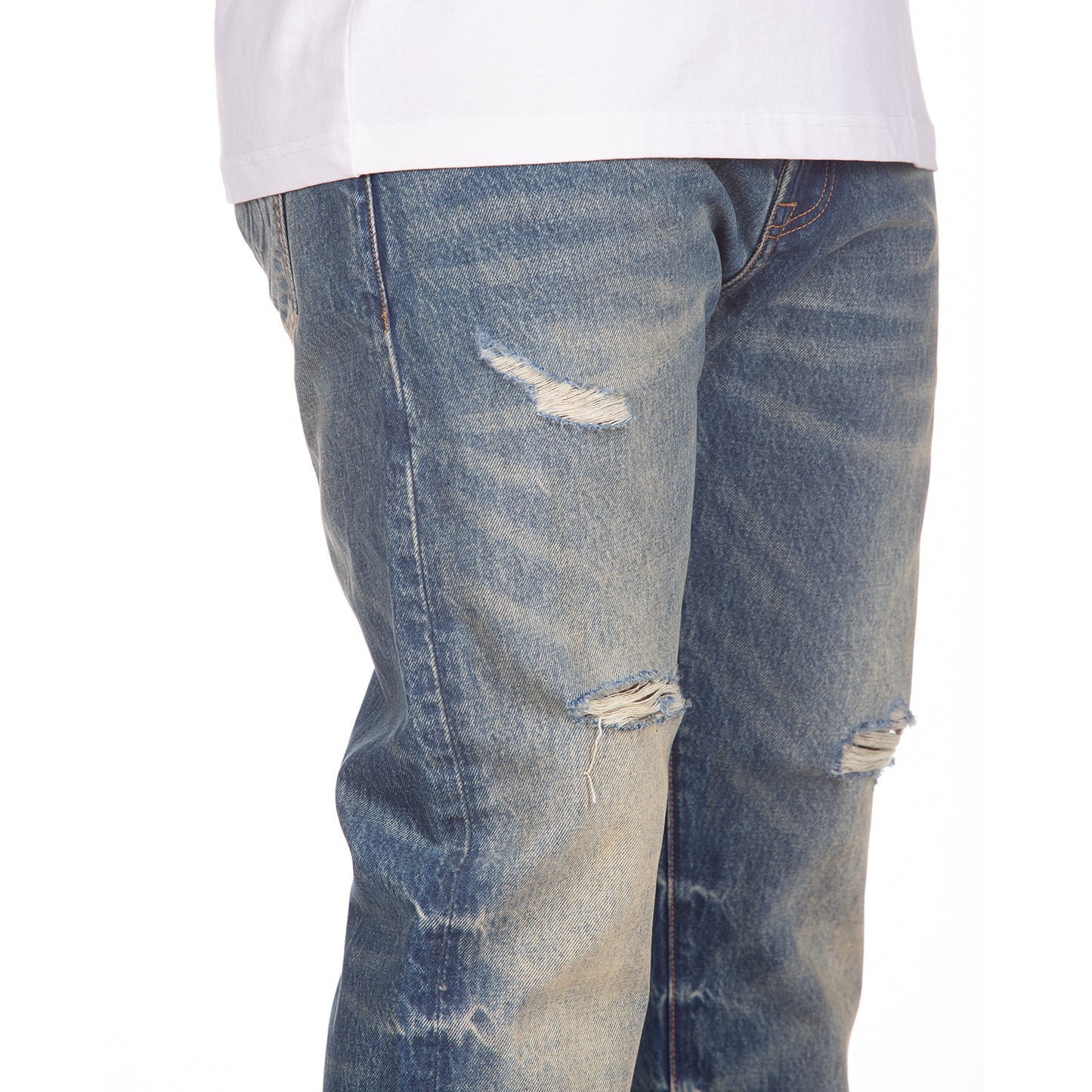 Billionaire Boys Club Jeans - Heart Fit Men's Distressed Denim 841-9100