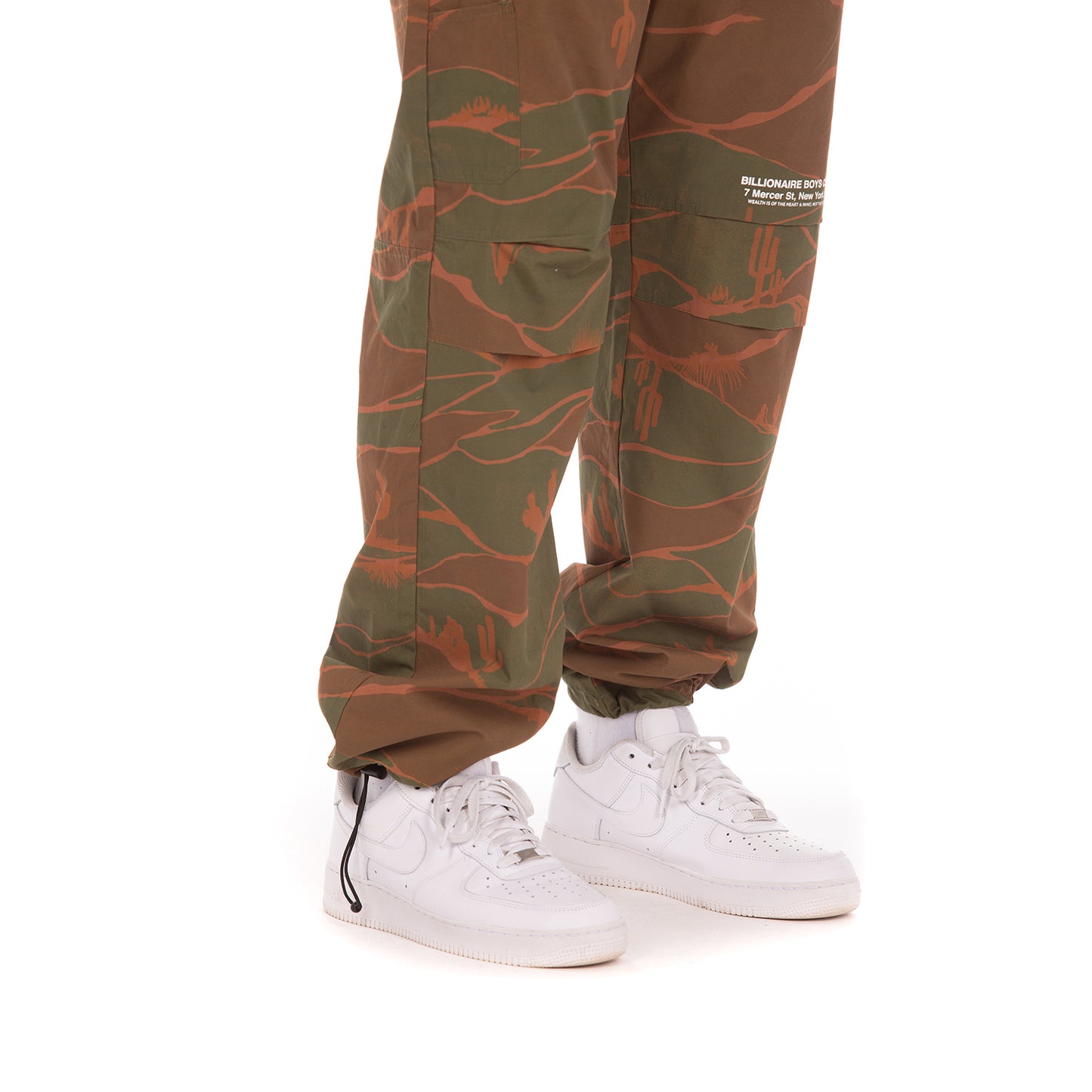 Billionaire Boys Club Cargo Pants Men's BB Craters Pants- Elastic Waist 841-9103