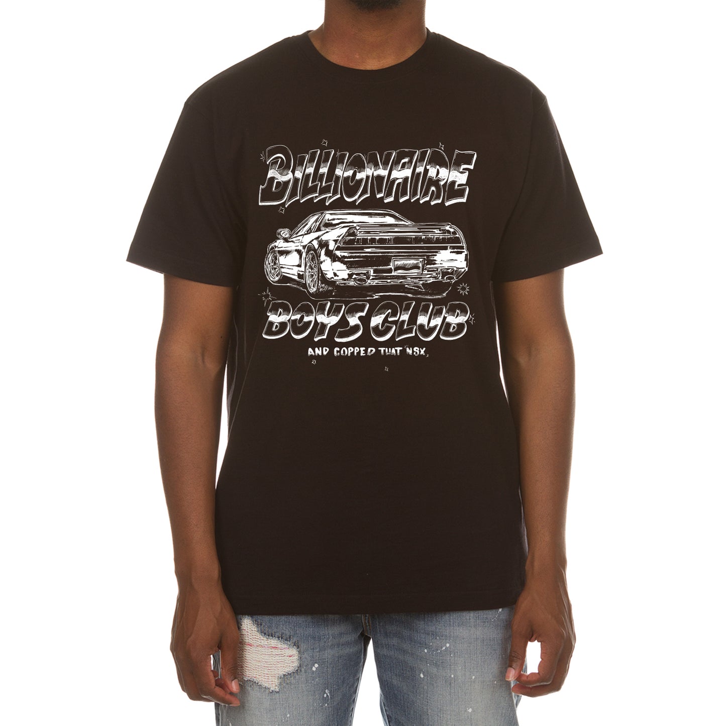 Billionaire Boys Club clothing men t shirt BB NSX tee automotive-inspired design 841-9204