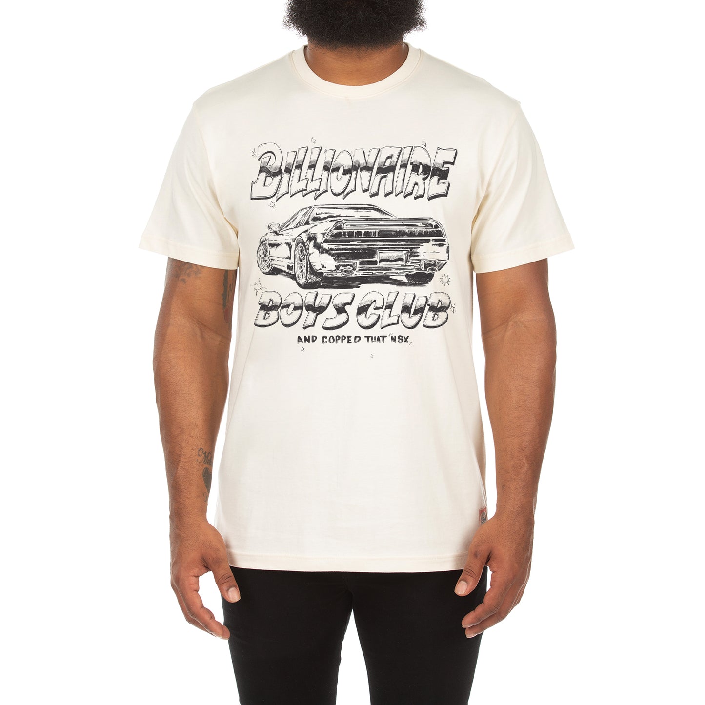 Billionaire Boys Club clothing men t shirt BB NSX tee automotive-inspired design 841-9204