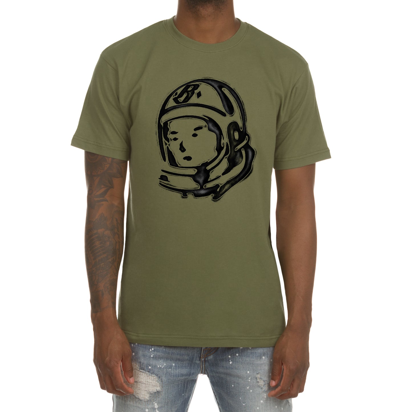 Billionaire Boys Club clothing men t shirt BB Branded Helmet tee 841-9206