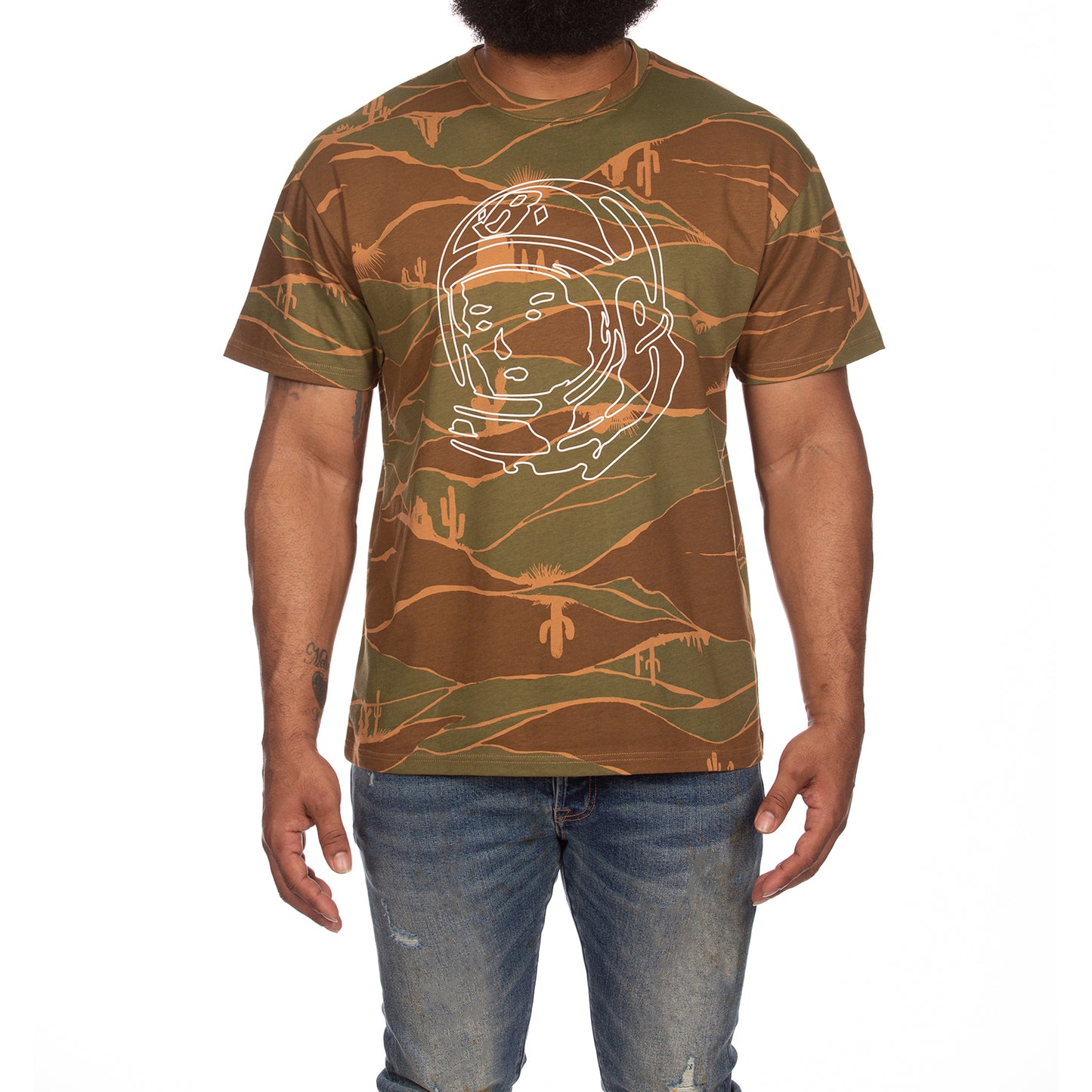 Billionaire Boys Club clothing men t shirt BB Helmet Camo tee 841-9212