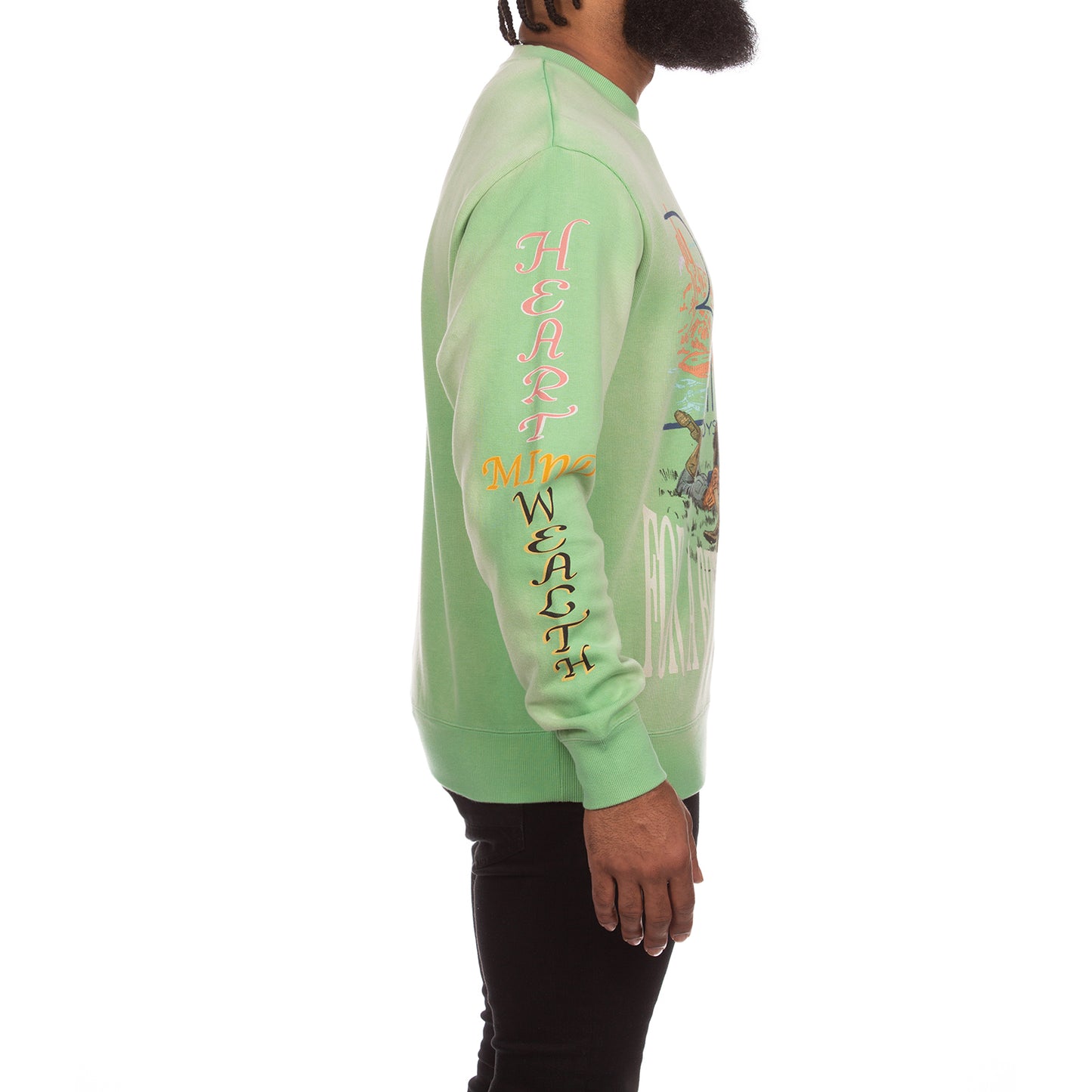 Billionaire Boys Club clothing men sweatshirt BB Tomorrow Sunset crewneck 841-9302