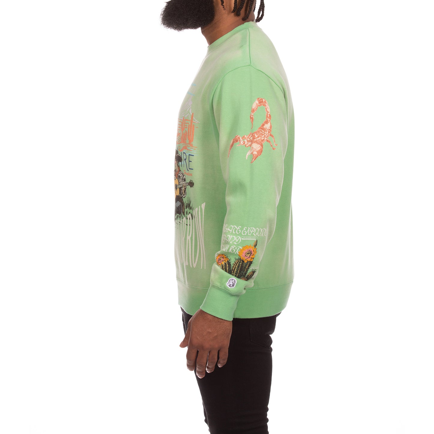 Billionaire Boys Club clothing men sweatshirt BB Tomorrow Sunset crewneck 841-9302