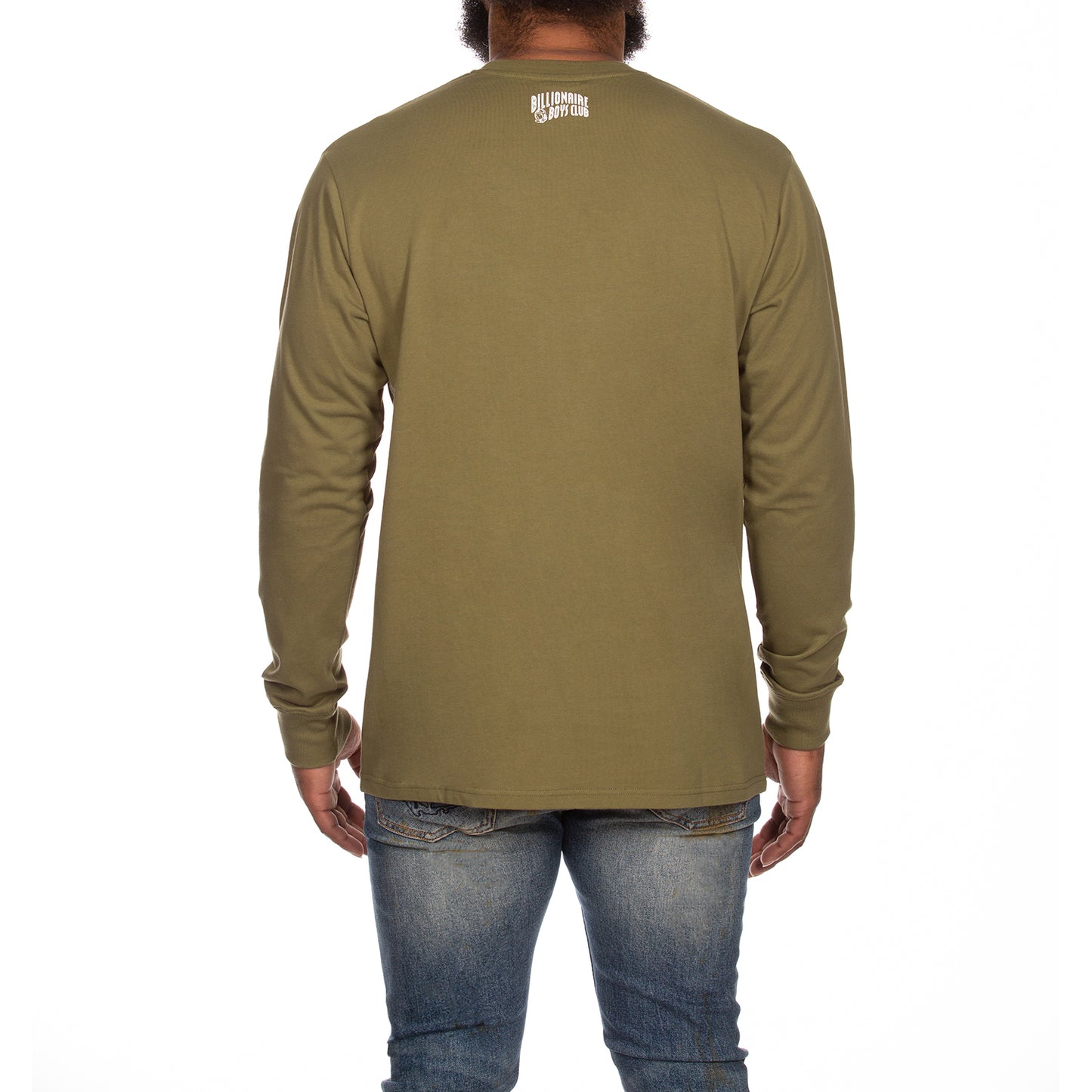 Billionaire Boys Club T-Shirt Long Sleeve Shirt Clothing Men BB Lime Helmet Knit-Tee 841-9308