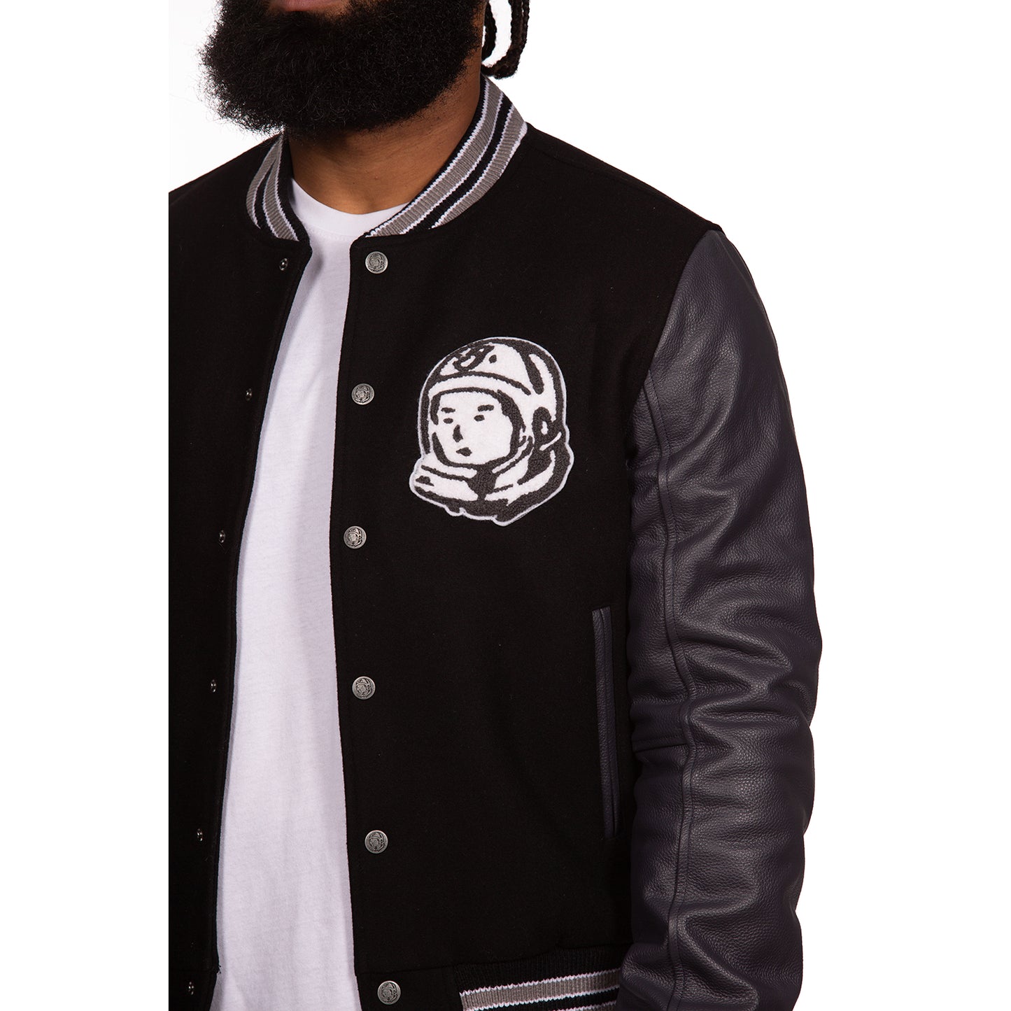 Billionaire Boys Club Varsity Jacket - Clothing Men BB Cadet Limited Edition Wool and Leather Bomber Coat 841-9401