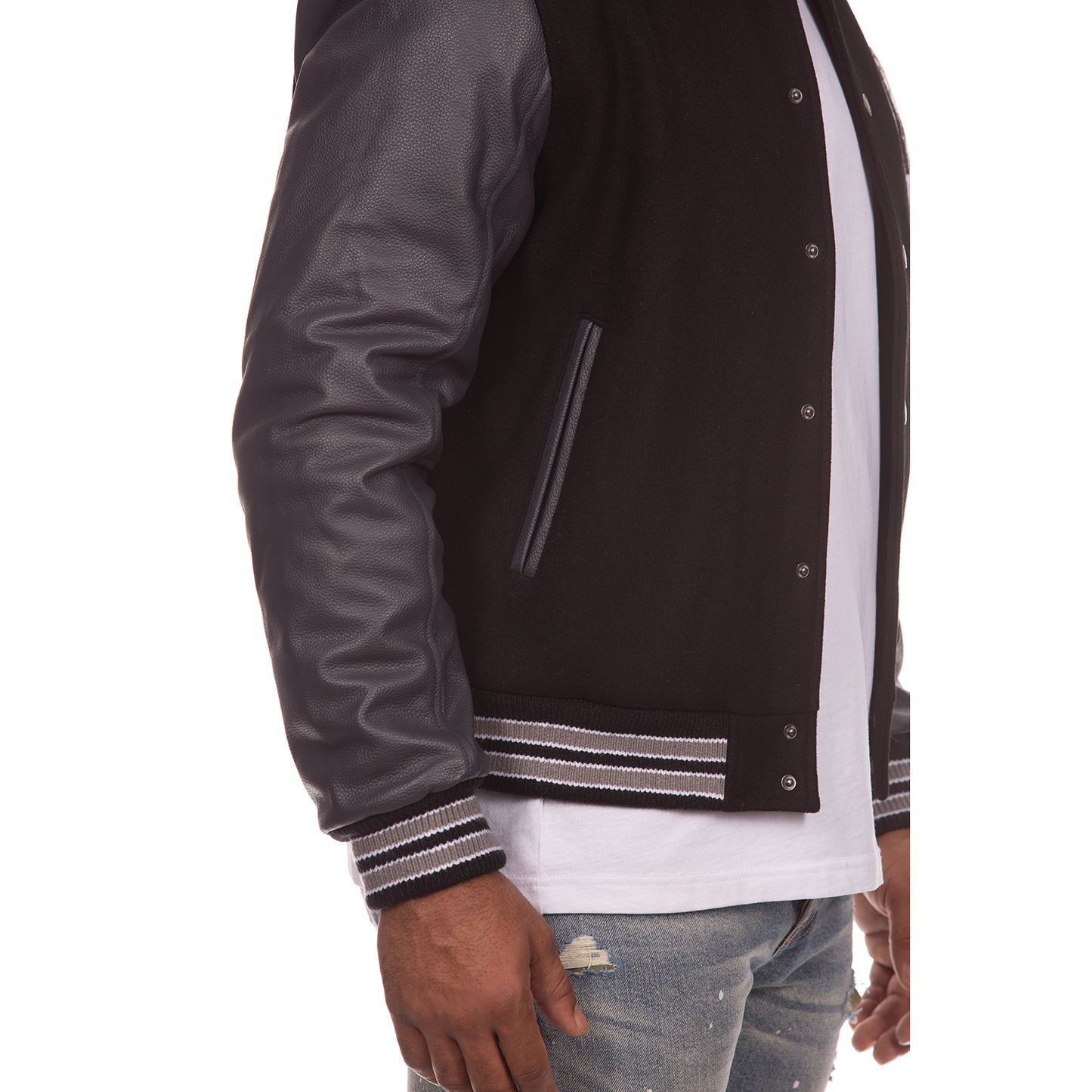 Billionaire Boys Club Varsity Jacket - Clothing Men BB Cadet Limited Edition Wool and Leather Bomber Coat 841-9401