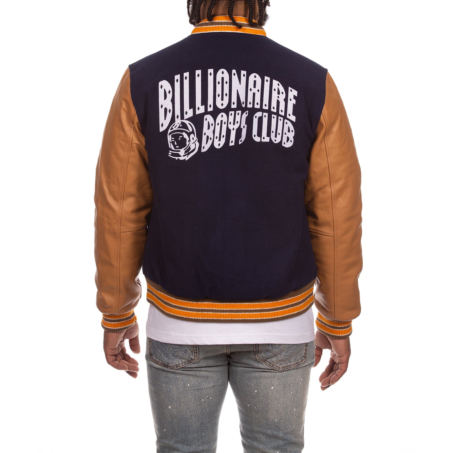 Billionaire Boys Club Varsity Jacket - Clothing Men BB Cadet Limited Edition Wool and Leather Bomber Coat 841-9401