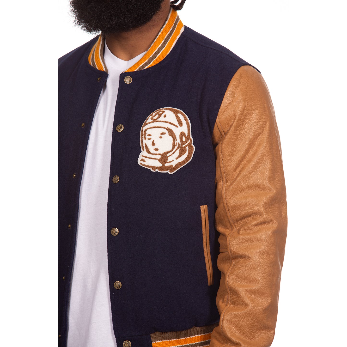 Billionaire Boys Club Varsity Jacket - Clothing Men BB Cadet Limited Edition Wool and Leather Bomber Coat 841-9401