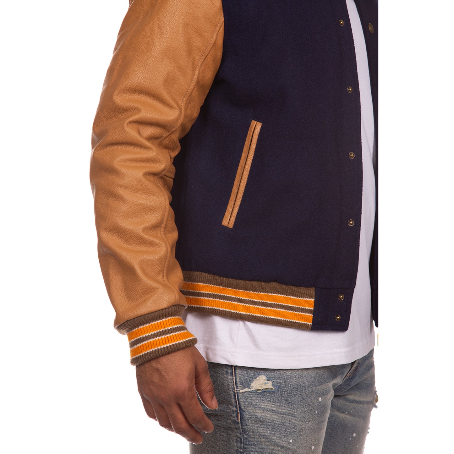 Billionaire Boys Club Varsity Jacket - Clothing Men BB Cadet Limited Edition Wool and Leather Bomber Coat 841-9401