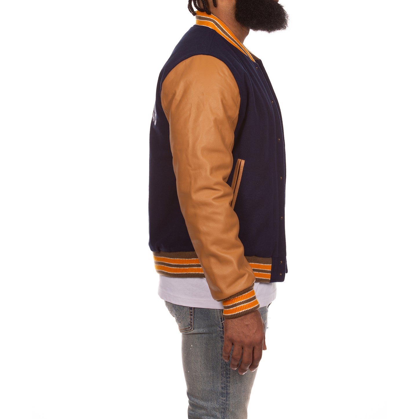 Billionaire Boys Club Varsity Jacket - Clothing Men BB Cadet Limited Edition Wool and Leather Bomber Coat 841-9401