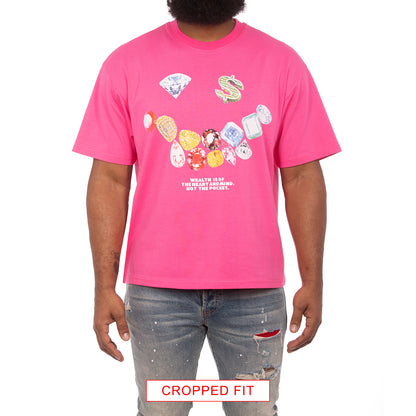 Billionaire Boys Club BB Smile SS Knit Crop Fit
