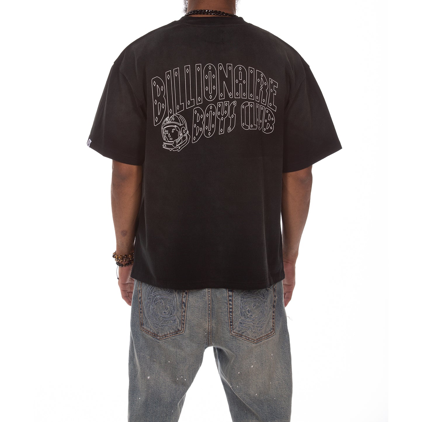 Billionaire Boys Club BB Faded Helmet SS Knit Cropped Fit