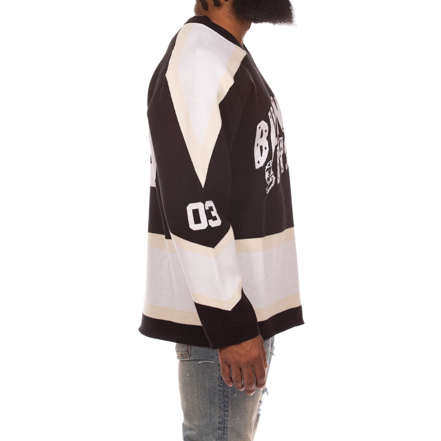 Billionaire Boys Club BB Puck Jersey LS Sweatshirt Knit