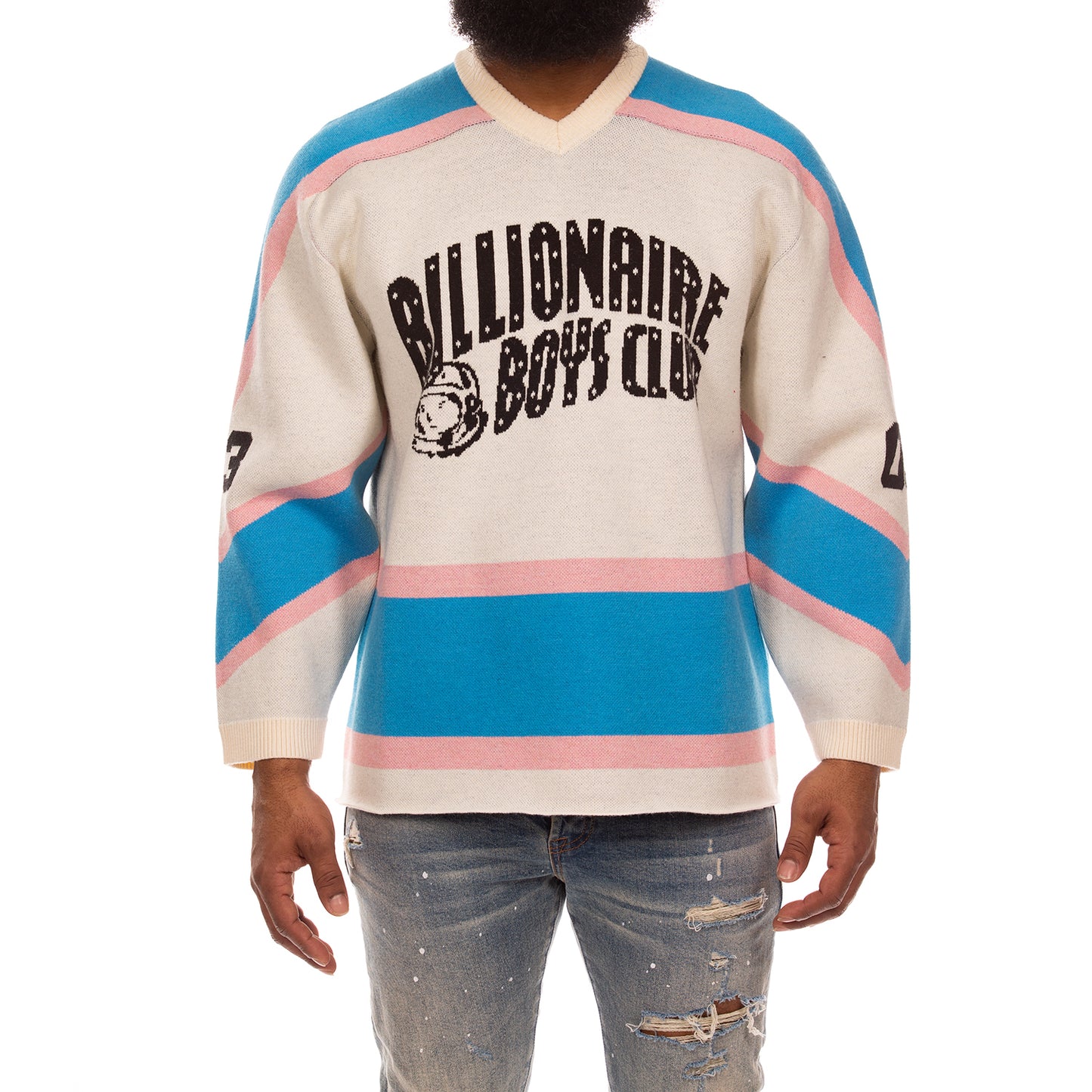 Billionaire Boys Club BB Puck Jersey LS Sweatshirt Knit