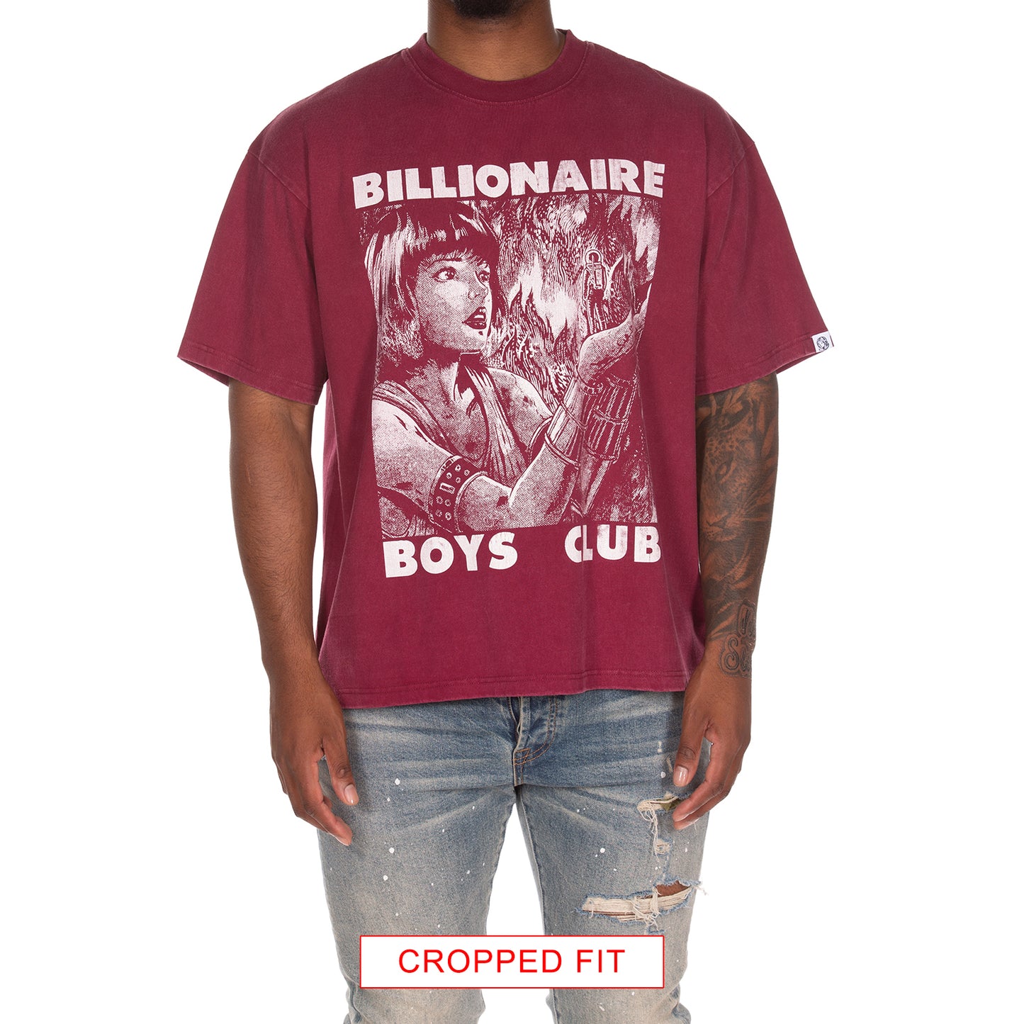 Billionaire Boys Club Tee BB Giant SS Knit Cropped Fit