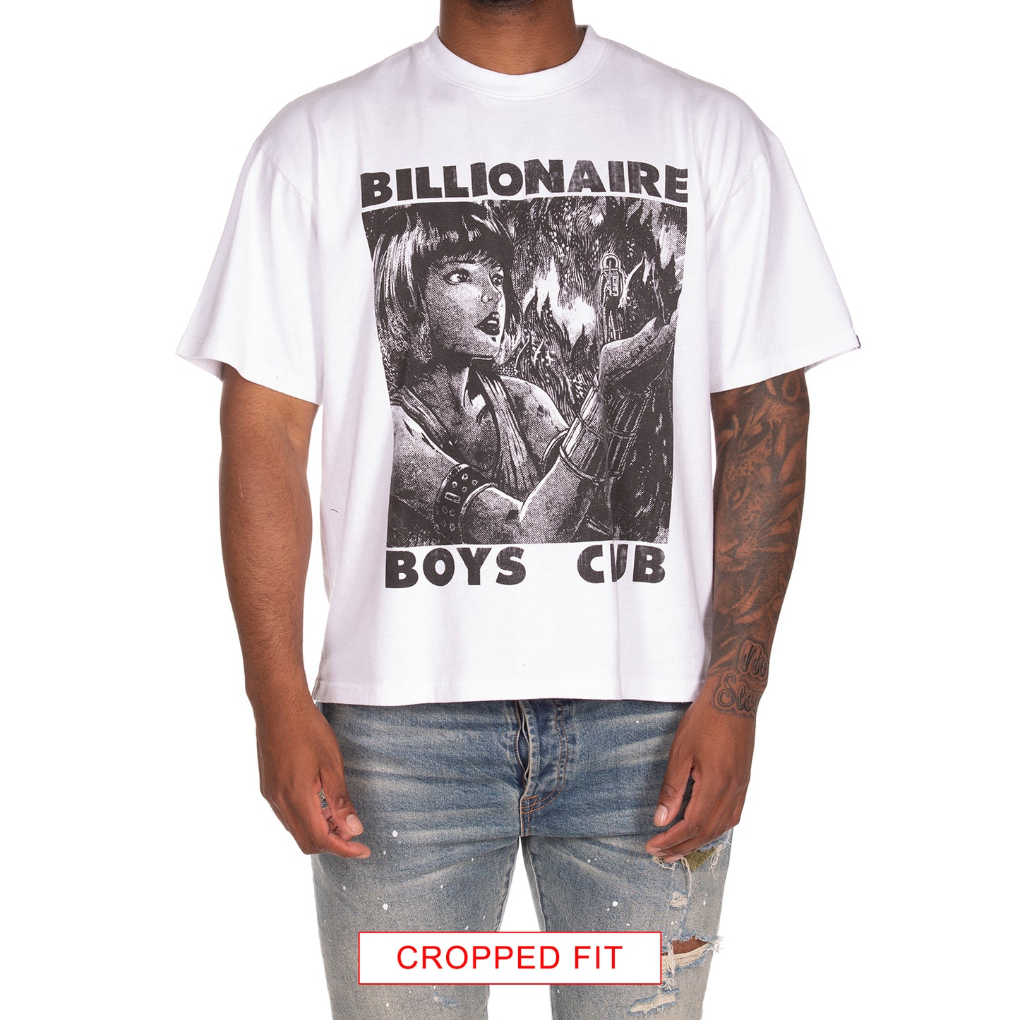 Billionaire Boys Club Tee BB Giant SS Knit Cropped Fit