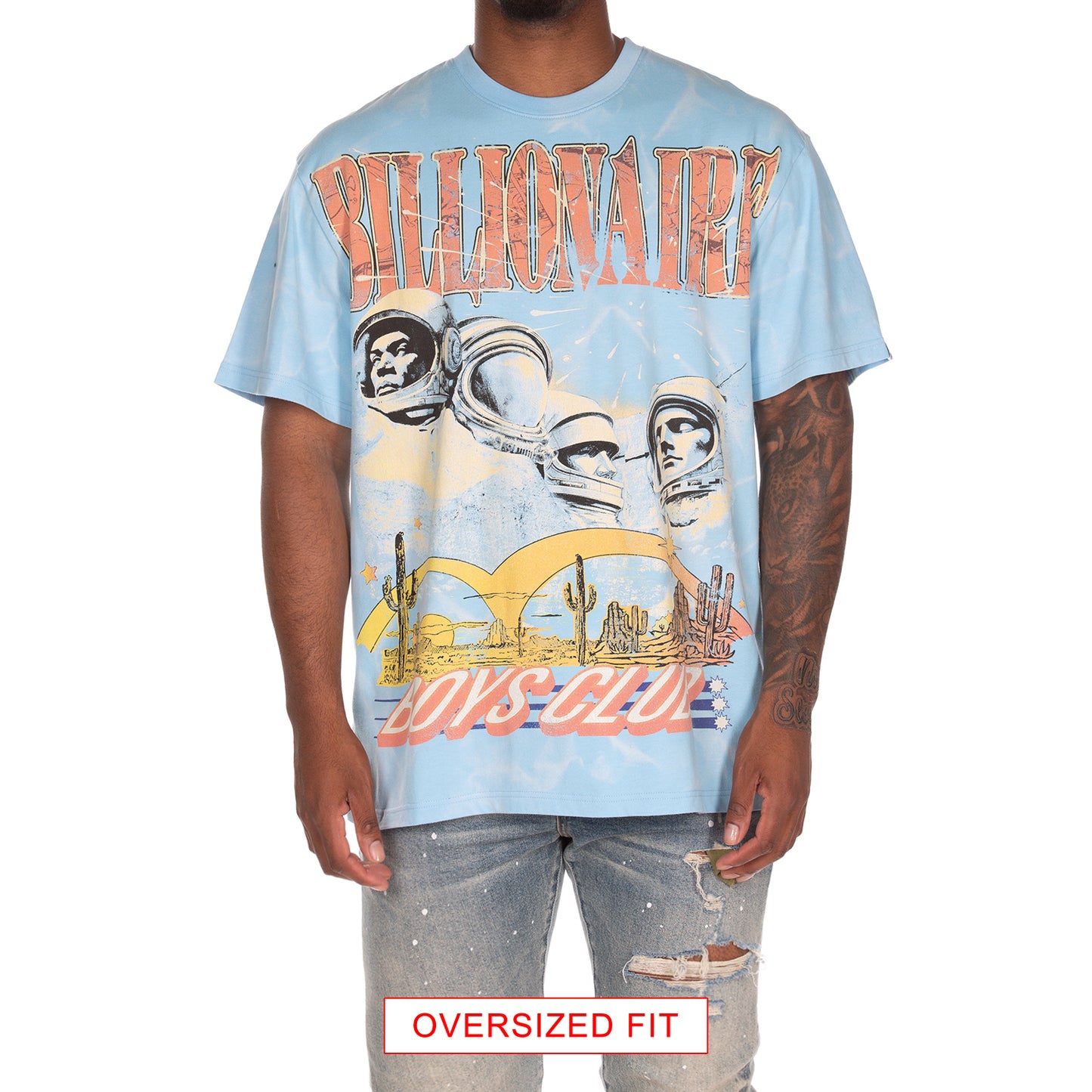 Billionaire Boys Club T-Shirt BB Rushmore SS Oversized Knit