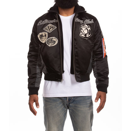 BILLIONAIRE BOYS CLUB CLOTHING MEN BB SPACE SUIT BOMBER JACKET