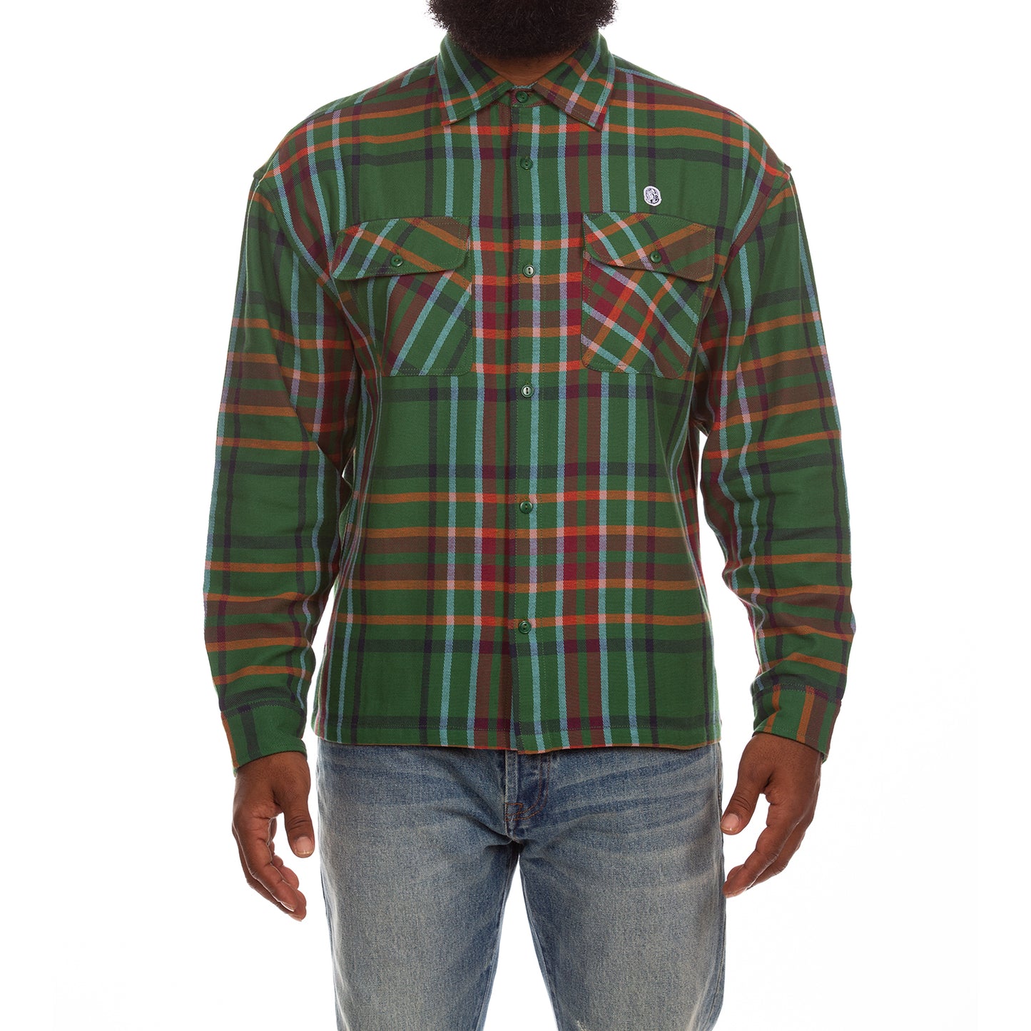 Billionaire Boys Club Plaid Shirt BB Moonshot LS Button Up Woven