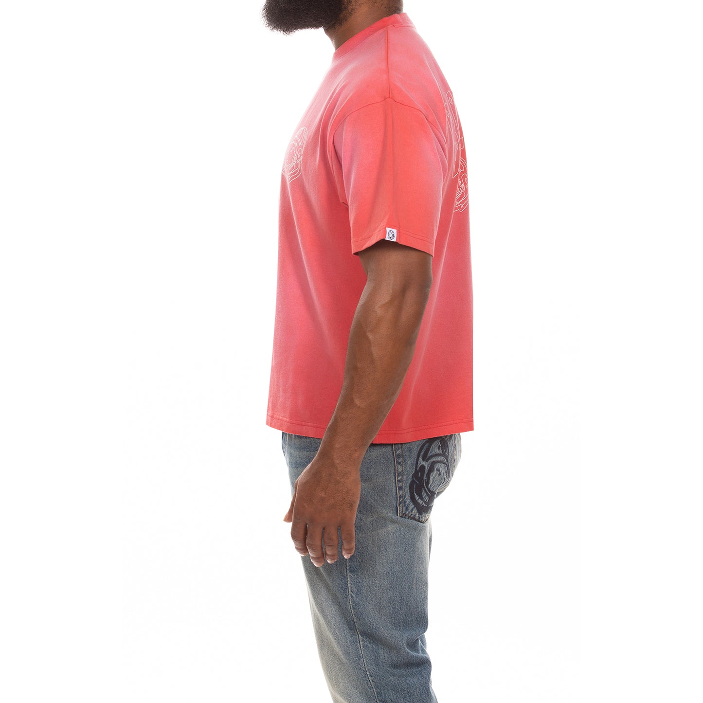 Billionaire Boys Club BB Faded Helmet SS Knit Cropped