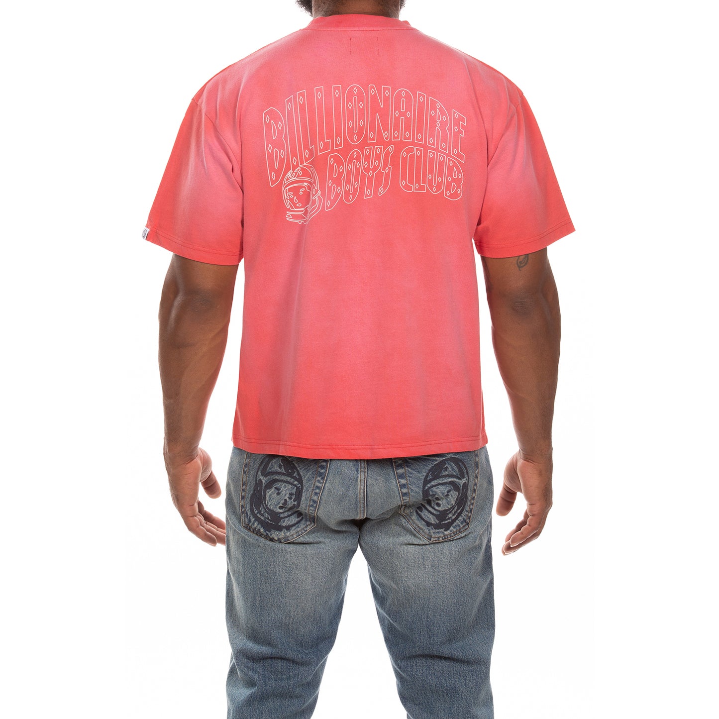 Billionaire Boys Club BB Faded Helmet SS Knit Cropped