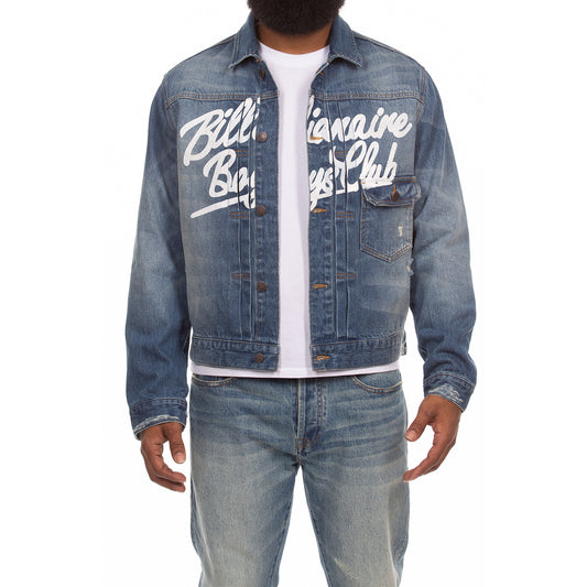 Billionaire Boys Club BB Script Denim Jacket