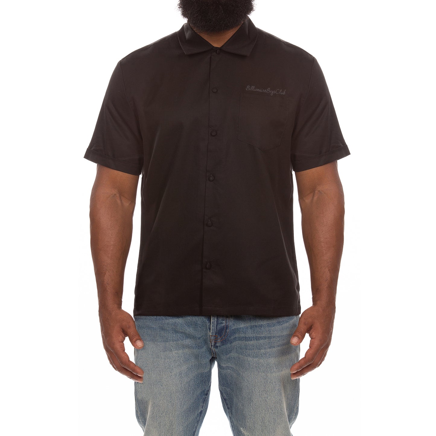 Billionaire Boys Club BB Anti-Matter SS Woven-Button Up Shirt