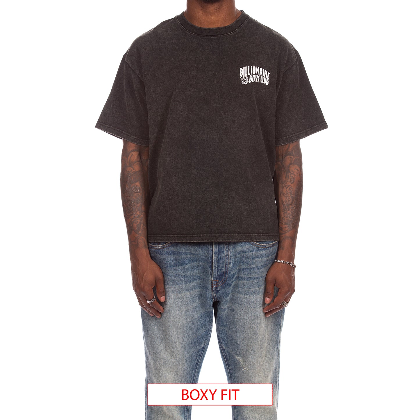 Billionaire Boys Club BB Faded Curve SS Knit Box Fit