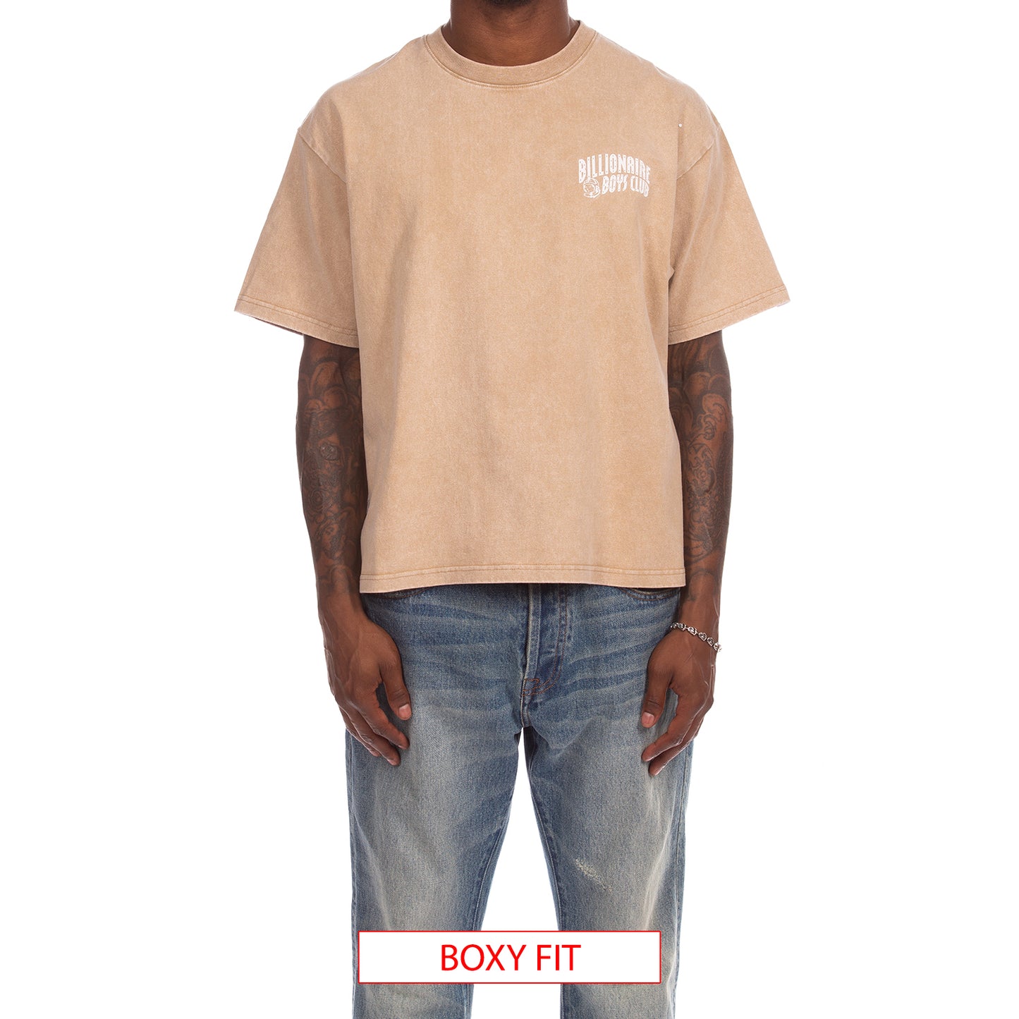 Billionaire Boys Club BB Faded Curve SS Knit Box Fit
