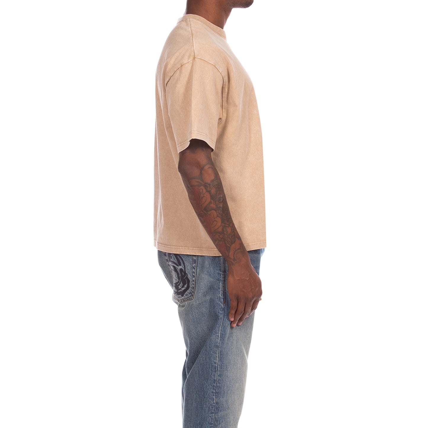 Billionaire Boys Club BB Faded Curve SS Knit Box Fit