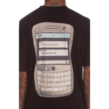 Billionaire Boys Club BB Text SS Knit Cropped Fit