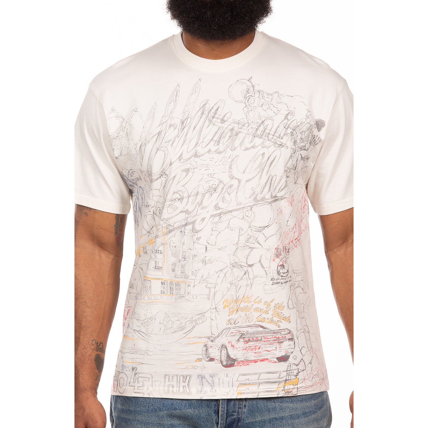 Billionaire Boys Club BB Sketch SS Knit Oversized
