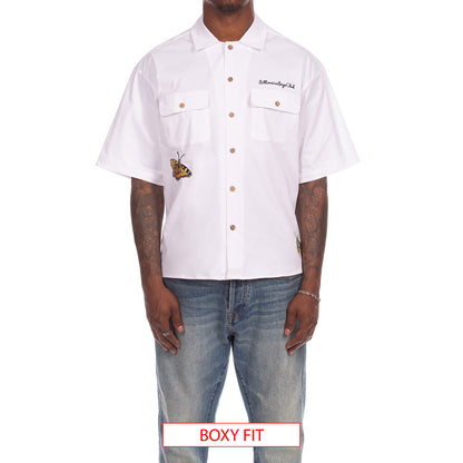 Billionaire Boys Club BB Aura SS Woven Button up