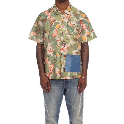 Billionaire Boys Club BB Foliage SS Woven Button up