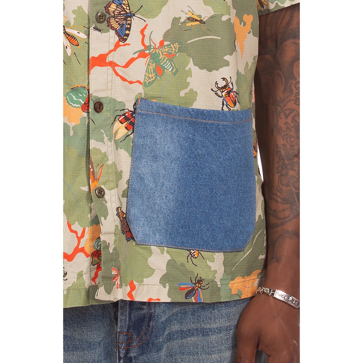 Billionaire Boys Club BB Foliage SS Woven Button up