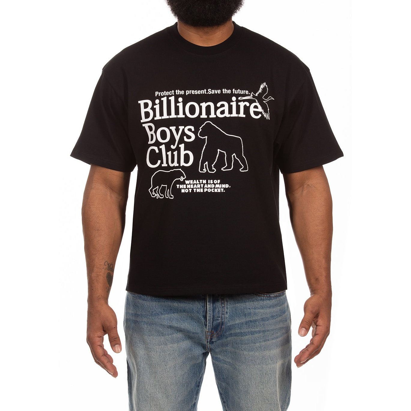Billionaire Boys Club BB Shoebill SS Knit Box Fit Cropped Fit