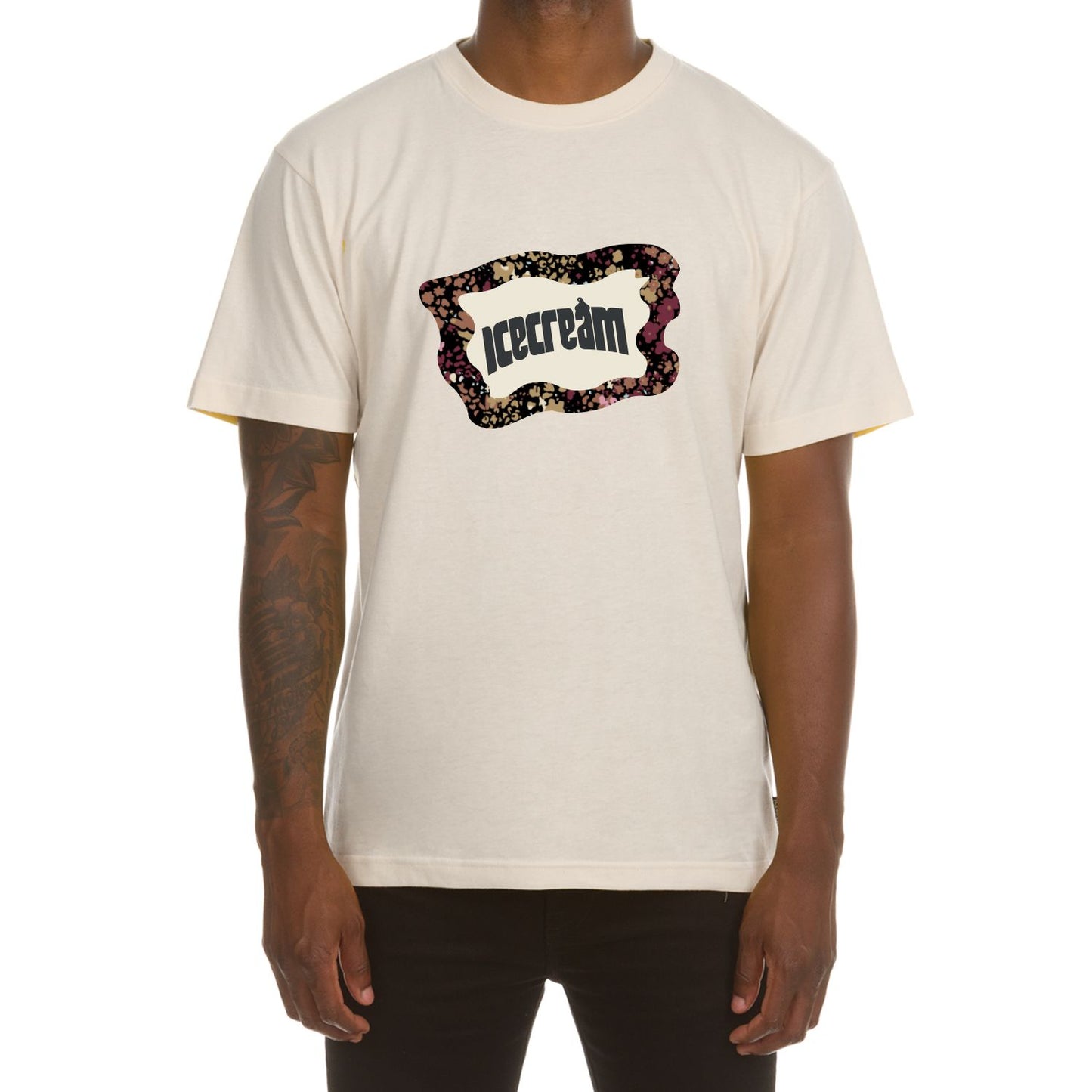 Icecream Billionaire Boys Club Men's T-Shirt Flag Logo SS Tee 441-8200