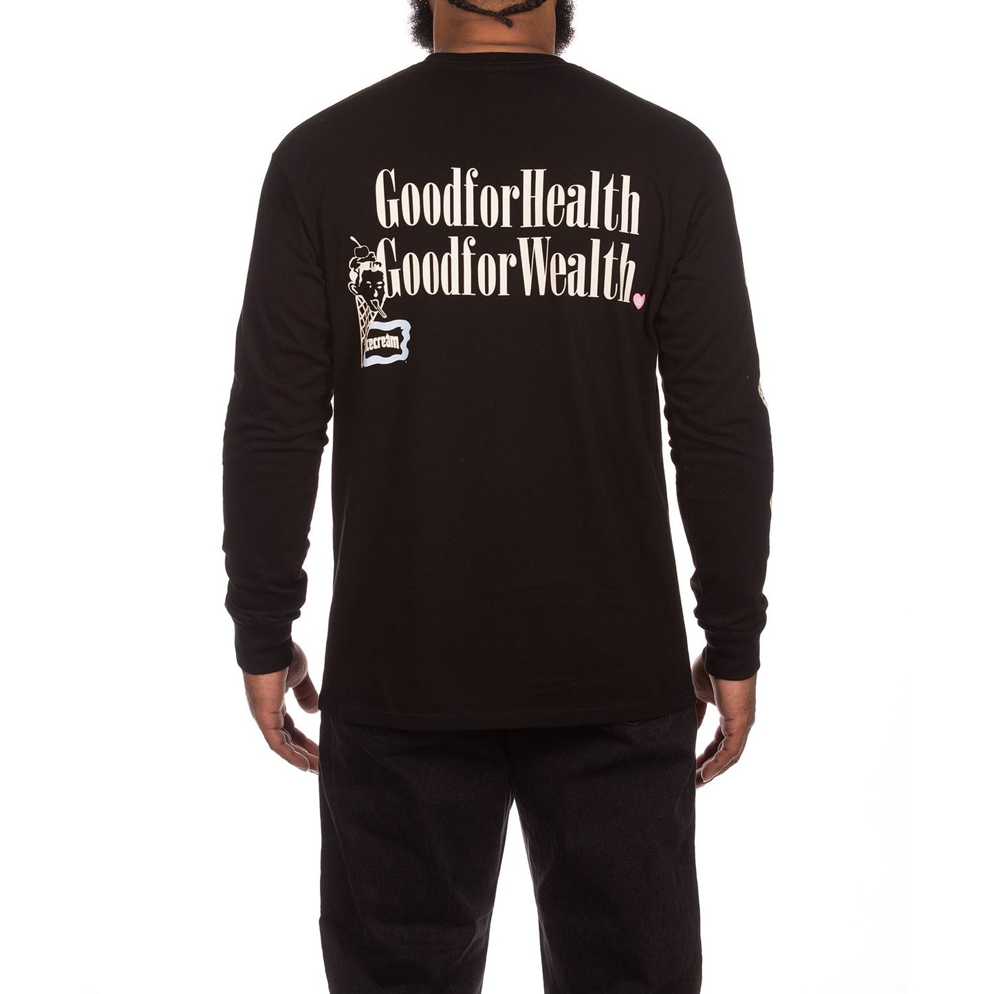 Icecream Billionaire Boys Club Mens GFH/GFW Long Sleeve Tee 441-8315