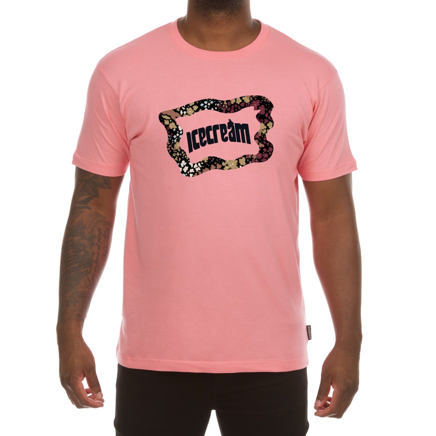 Icecream Billionaire Boys Club Men's T-Shirt Flag Logo SS Tee 441-8200