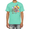 Billionaire Boys Club Clothing Men T-Shirt BB Space and Time Screen Printed Short Sleeve Crew Neck Tee