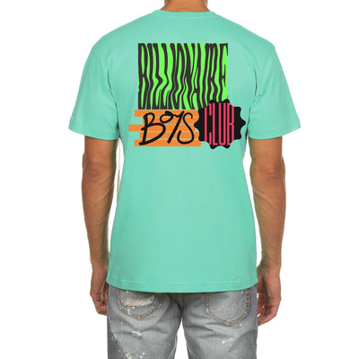 Billionaire Boys Club Clothing Men T-Shirt BB Astro Blur Screen Printed Short Sleeve Crew Neck Tee