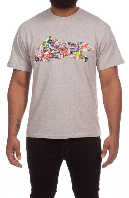 Icecream Billionaire Boys Club Stickers SS Tee