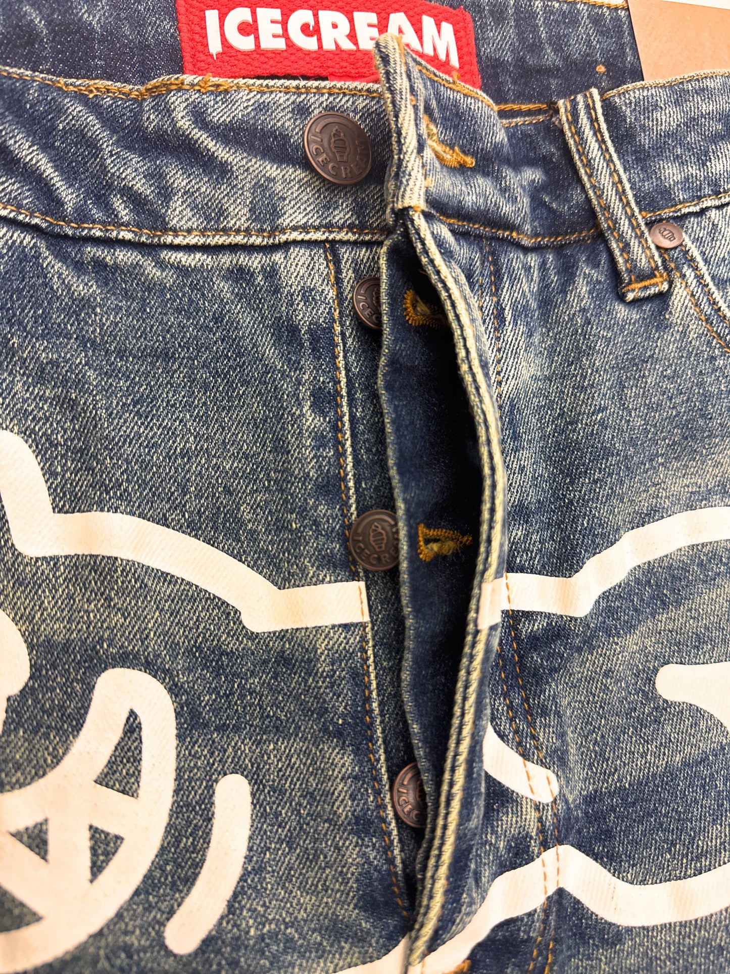 Icecream BBCIcecream Jeans Mechanic Denim Pants