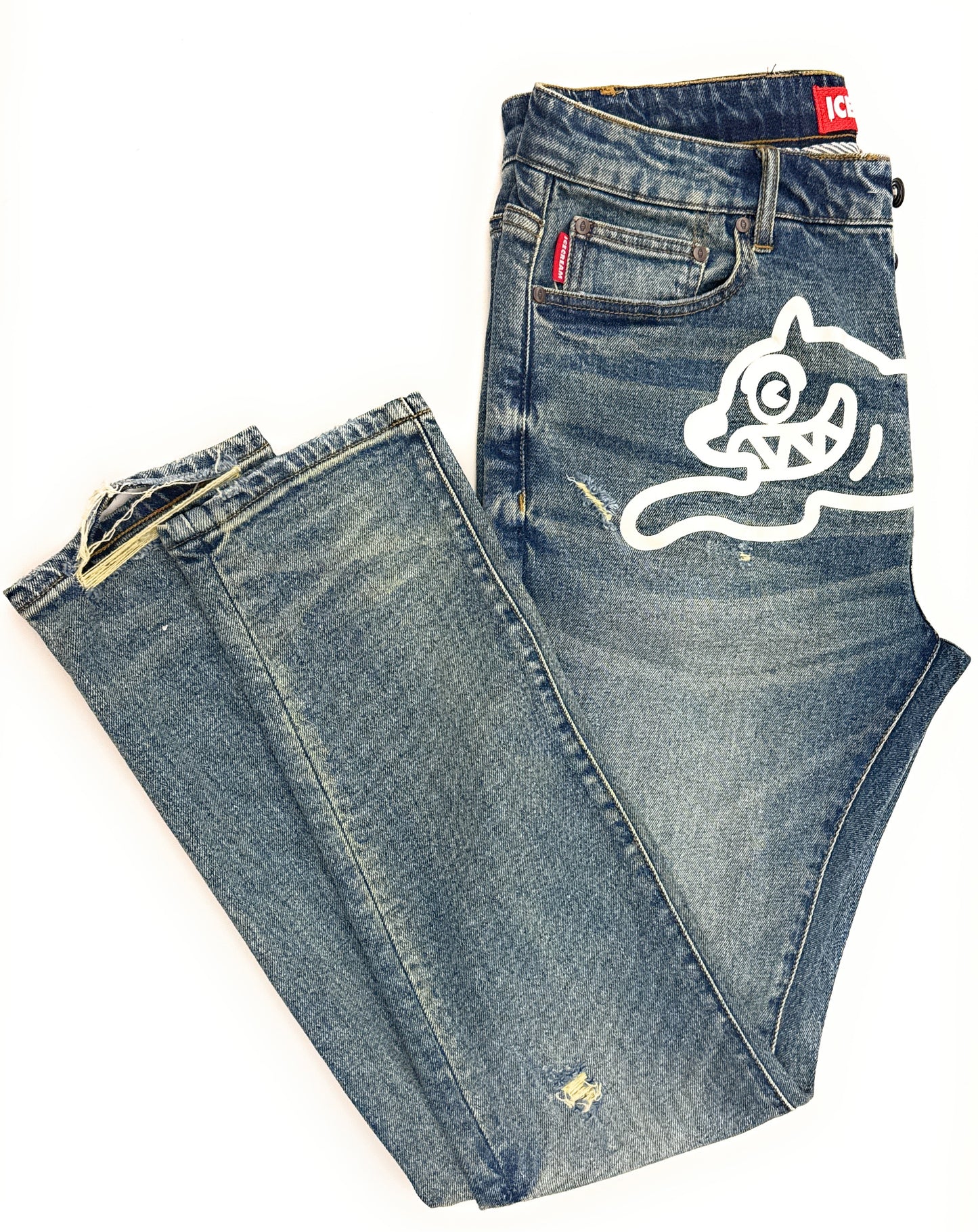 Icecream BBCIcecream Jeans Mechanic Denim Pants