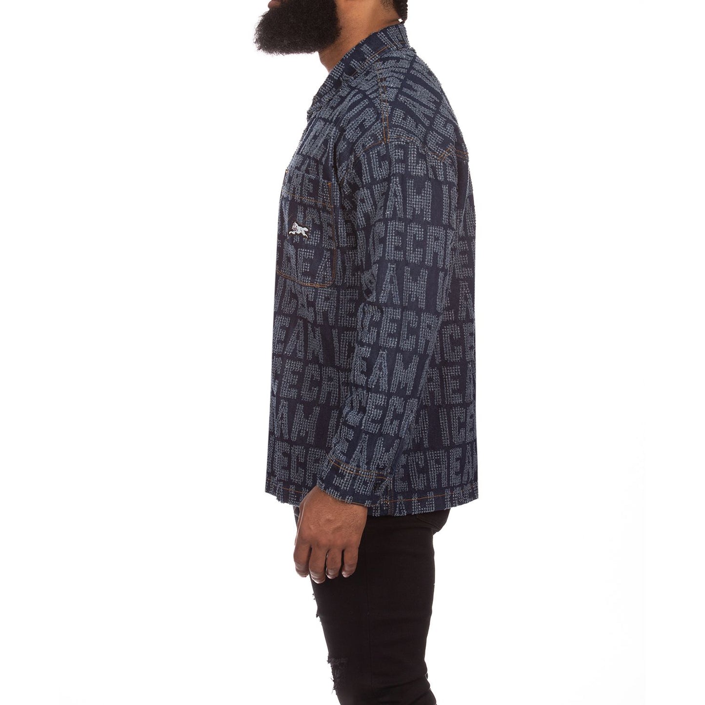 Icecream Billionaire Boys Club Mens OVERSIZED Echo LS Shirt/Jacket 441-8400