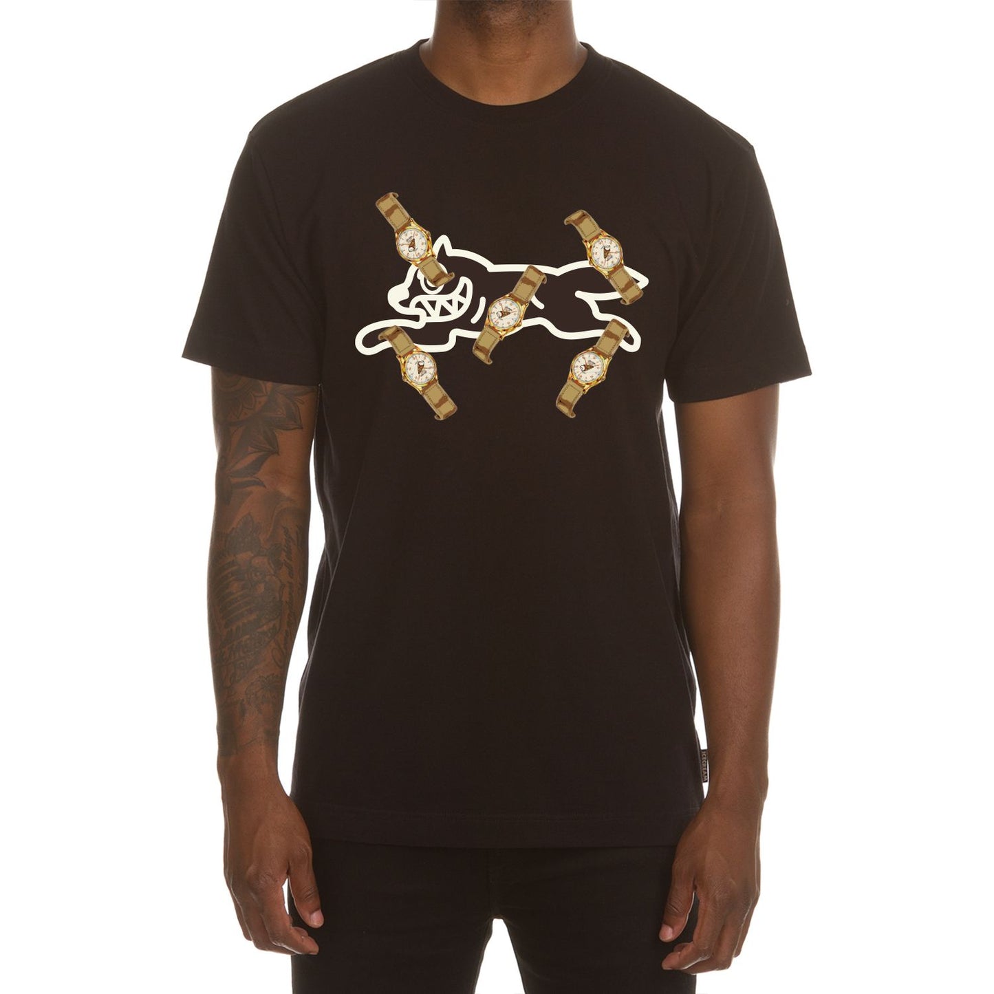 Icecream Billionaire Boys Club Men's T-Shirt I'm Watching SS Tee 441-8204