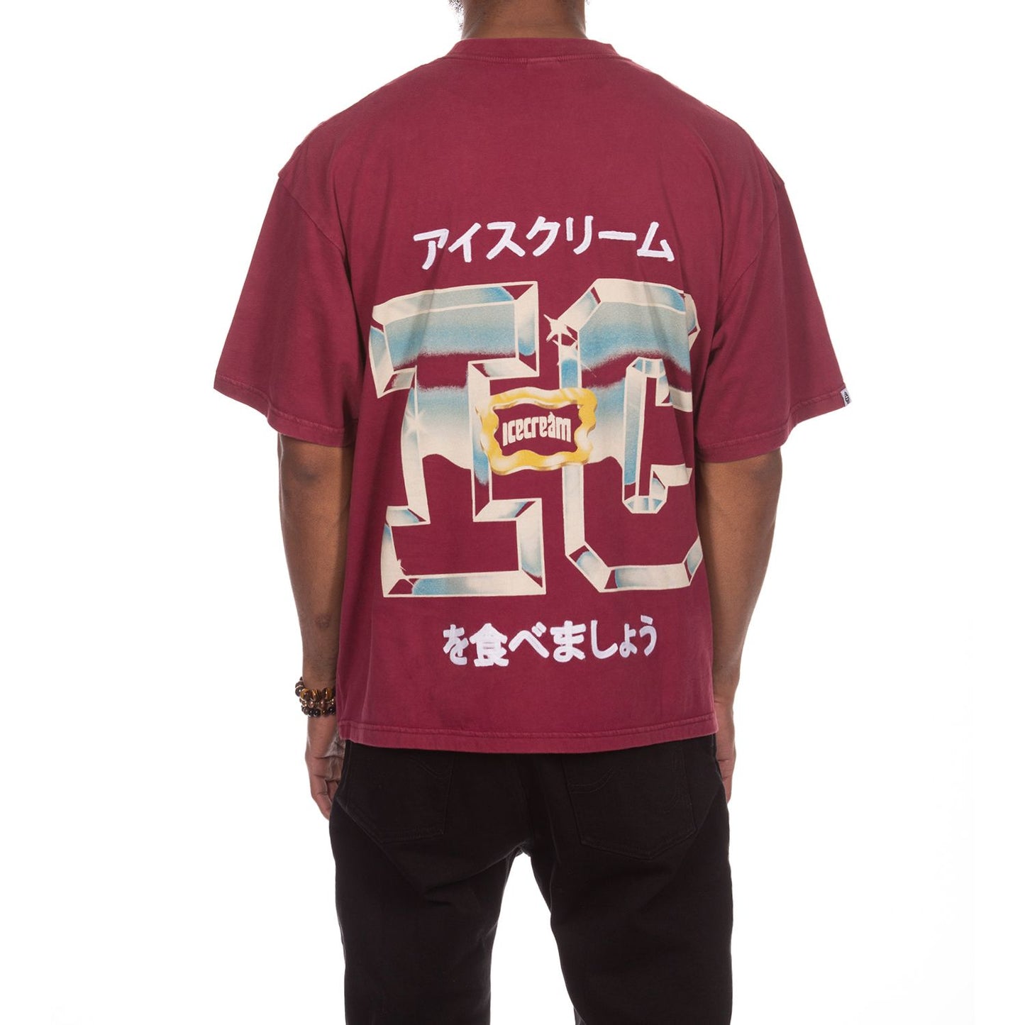 Icecream Billionaire Boys Club Men's CROPPED T-Shirt IC SS Knit 441-8313